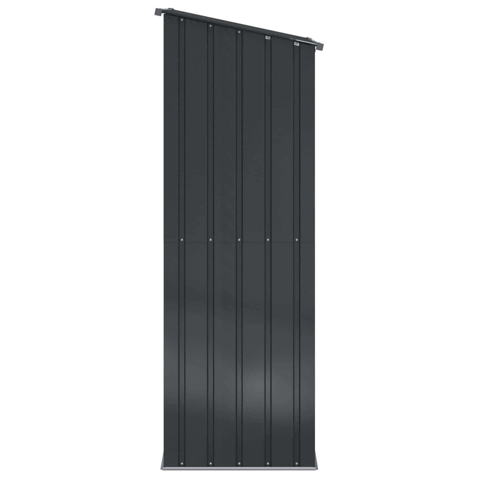 Casette da giardino Antracite 103 x 74 x 200 cm Metallo
