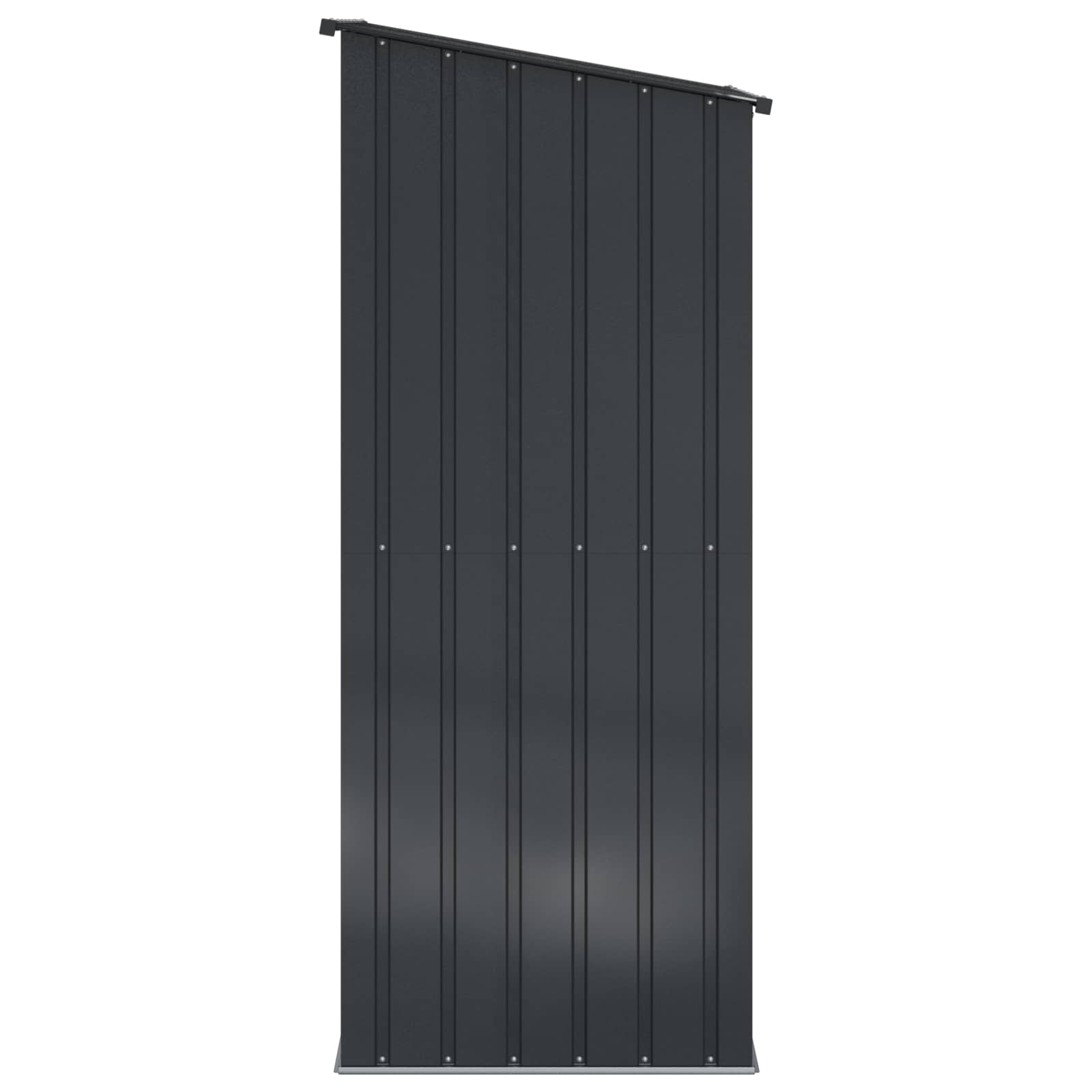 Casette da giardino Antracite 103 x 86 x 200 cm Metallo