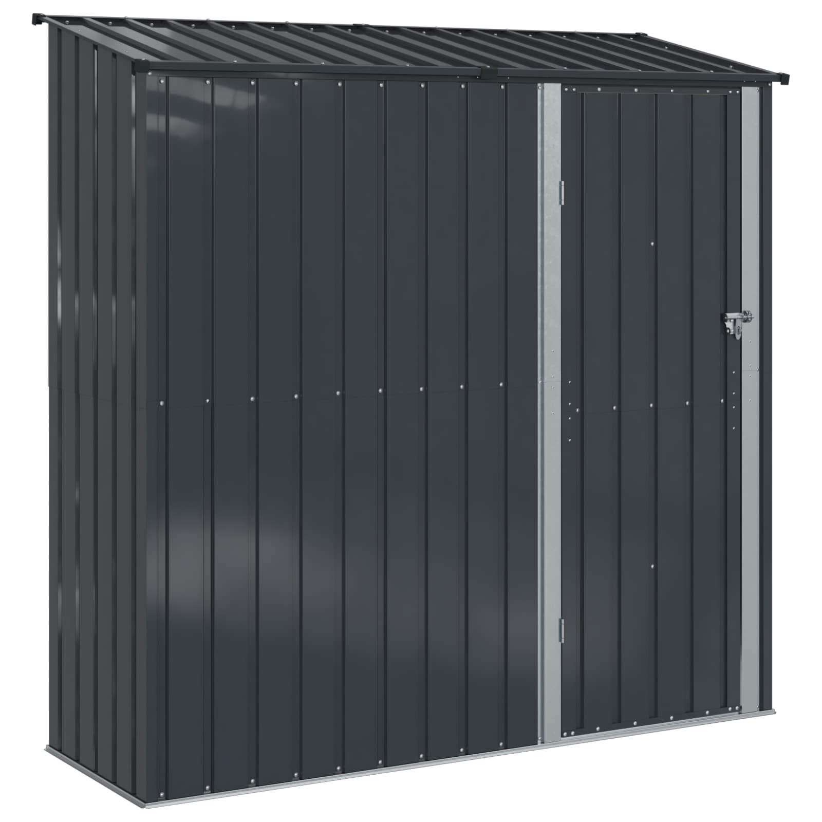 Casette da giardino Antracite 203,5 x 73 x 200 cm Metallo