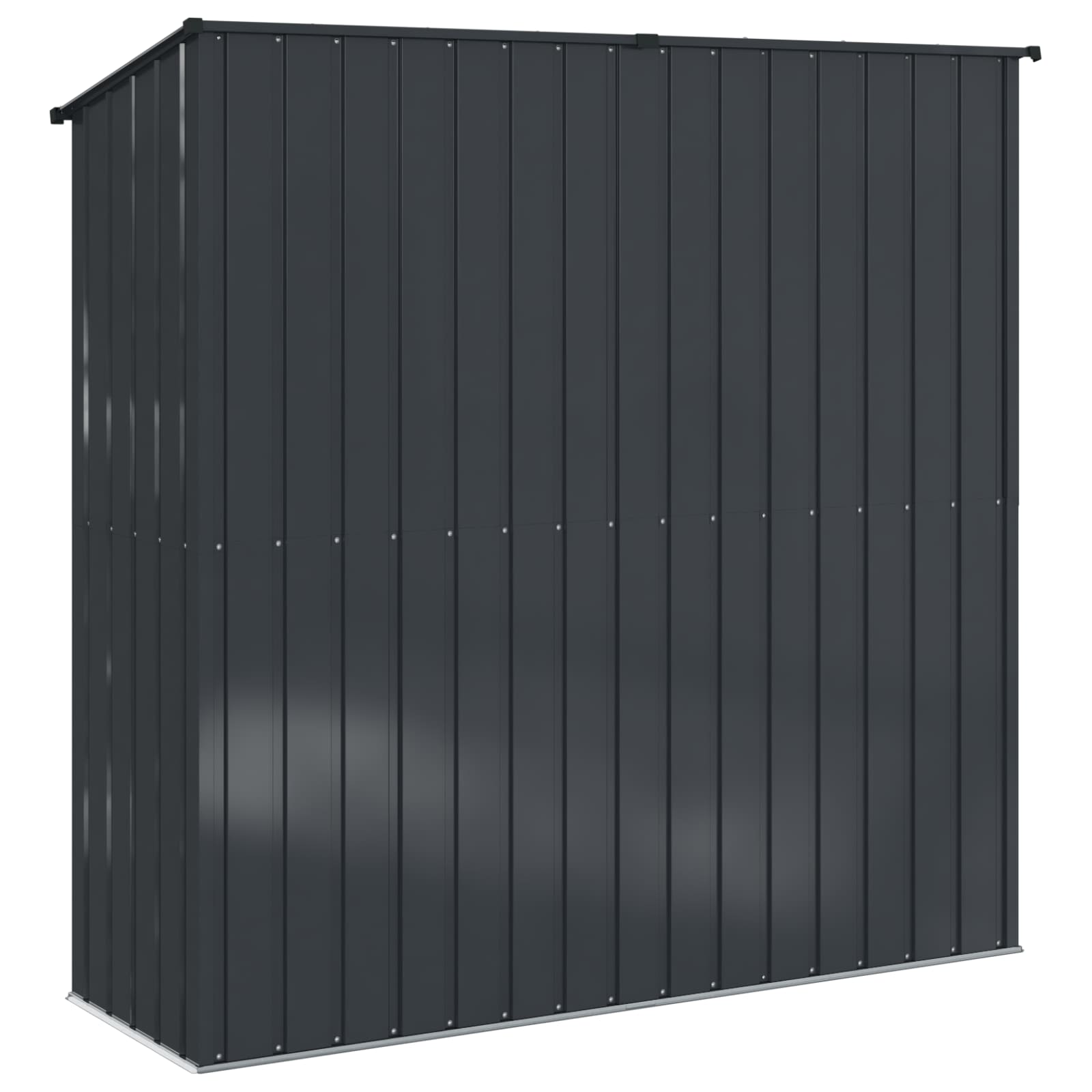 Casette da giardino Antracite 203,5 x 73 x 200 cm Metallo