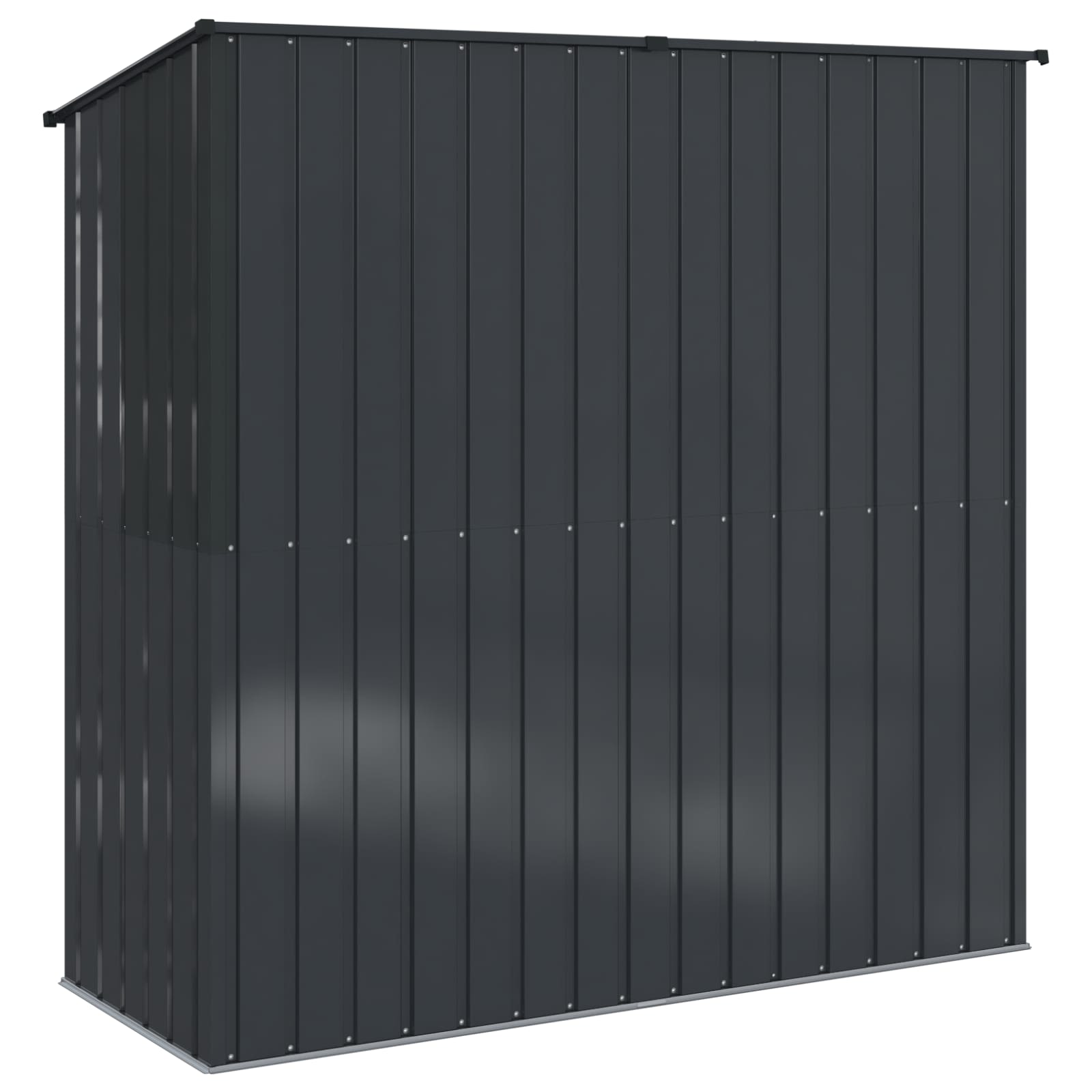 Casette da giardino Antracite 203 x 85,5 x 200 cm Metallo