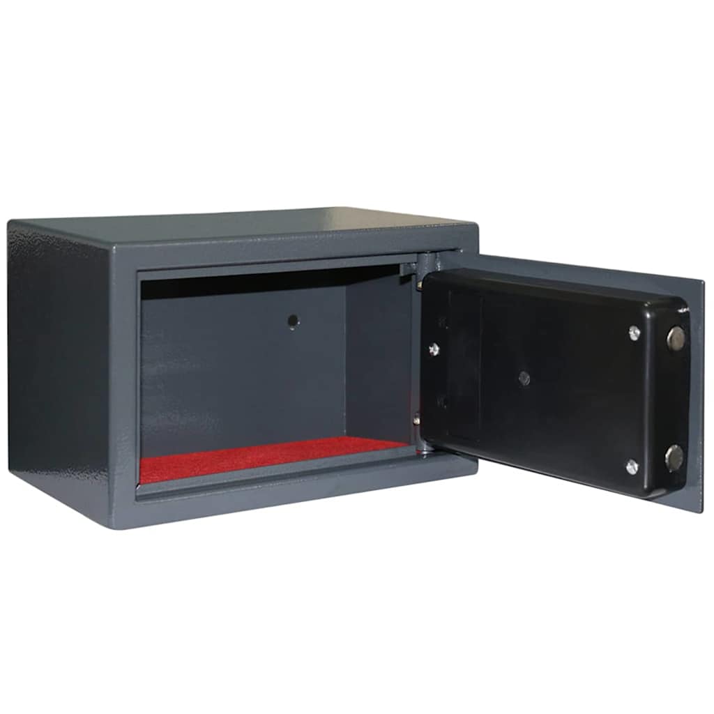 Cassetta di sicurezza digitale Grigio scuro 31 x 20 x 20 cm