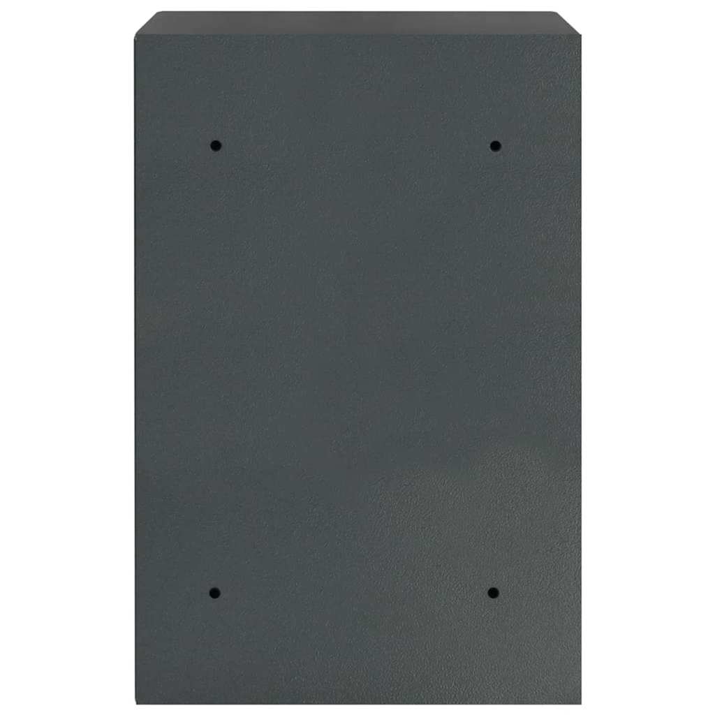 Cassetta di sicurezza digitale Grigio scuro 40 x 35 x 60 cm