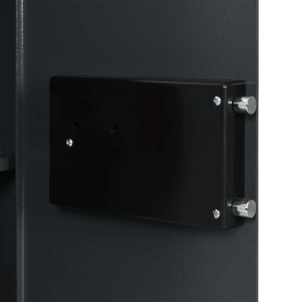 Cassetta di sicurezza digitale Grigio scuro 40 x 35 x 60 cm