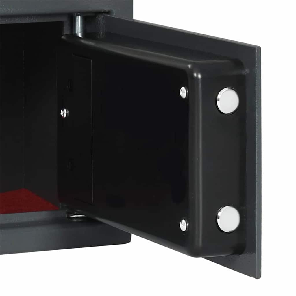 Cassetta di sicurezza digitale Grigio scuro 31 x 20 x 20 cm