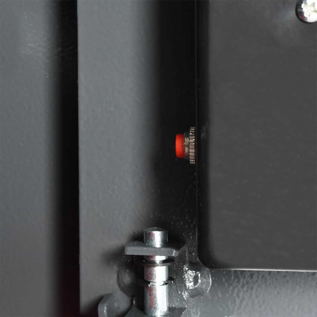 Cassetta di sicurezza digitale Grigio scuro 35 x 25 x 25 cm