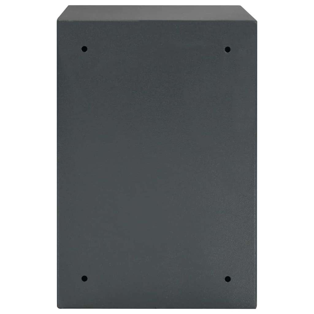 Cassetta di sicurezza digitale Grigio scuro 35 x 31 x 50 cm