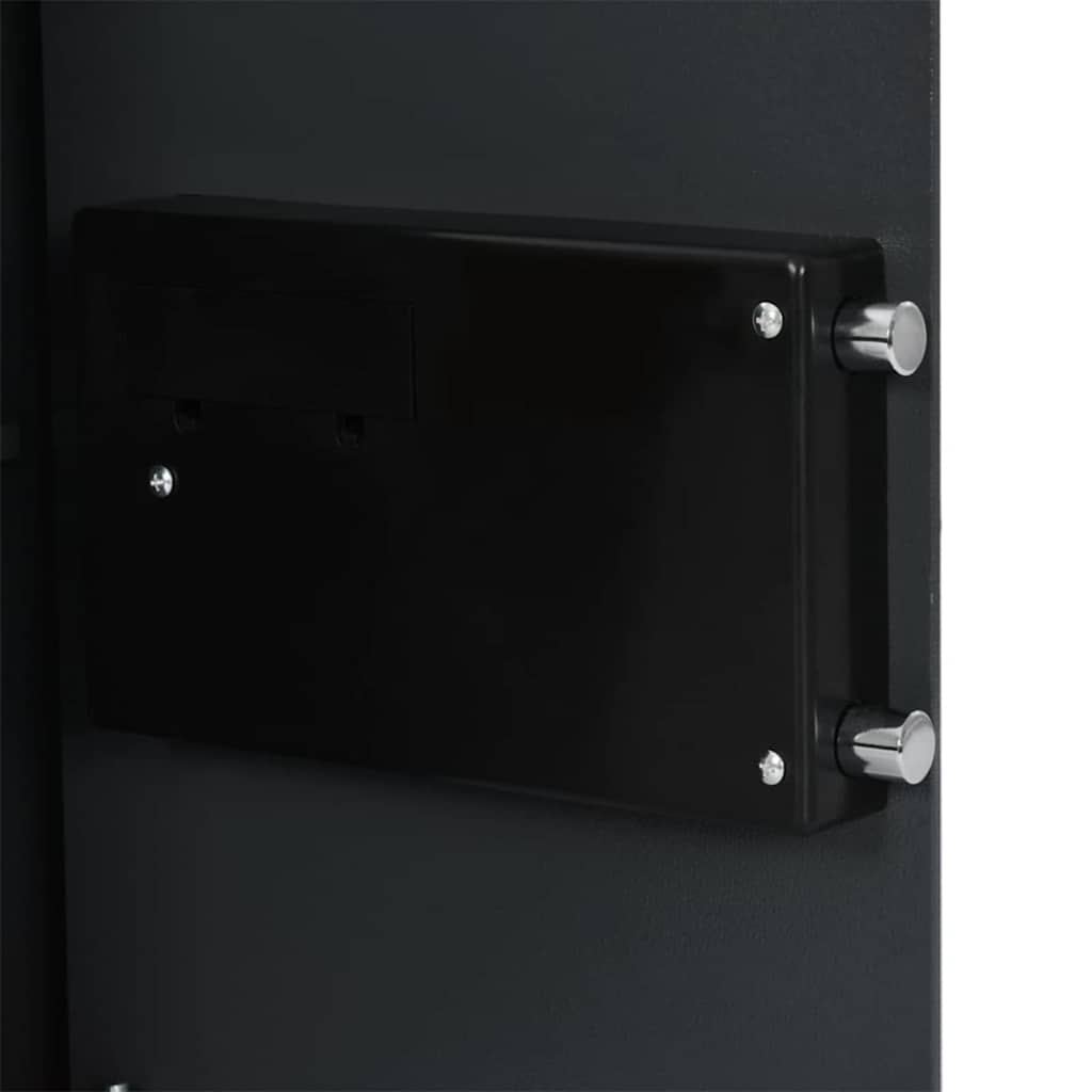 Cassetta di sicurezza digitale Grigio scuro 35 x 31 x 50 cm