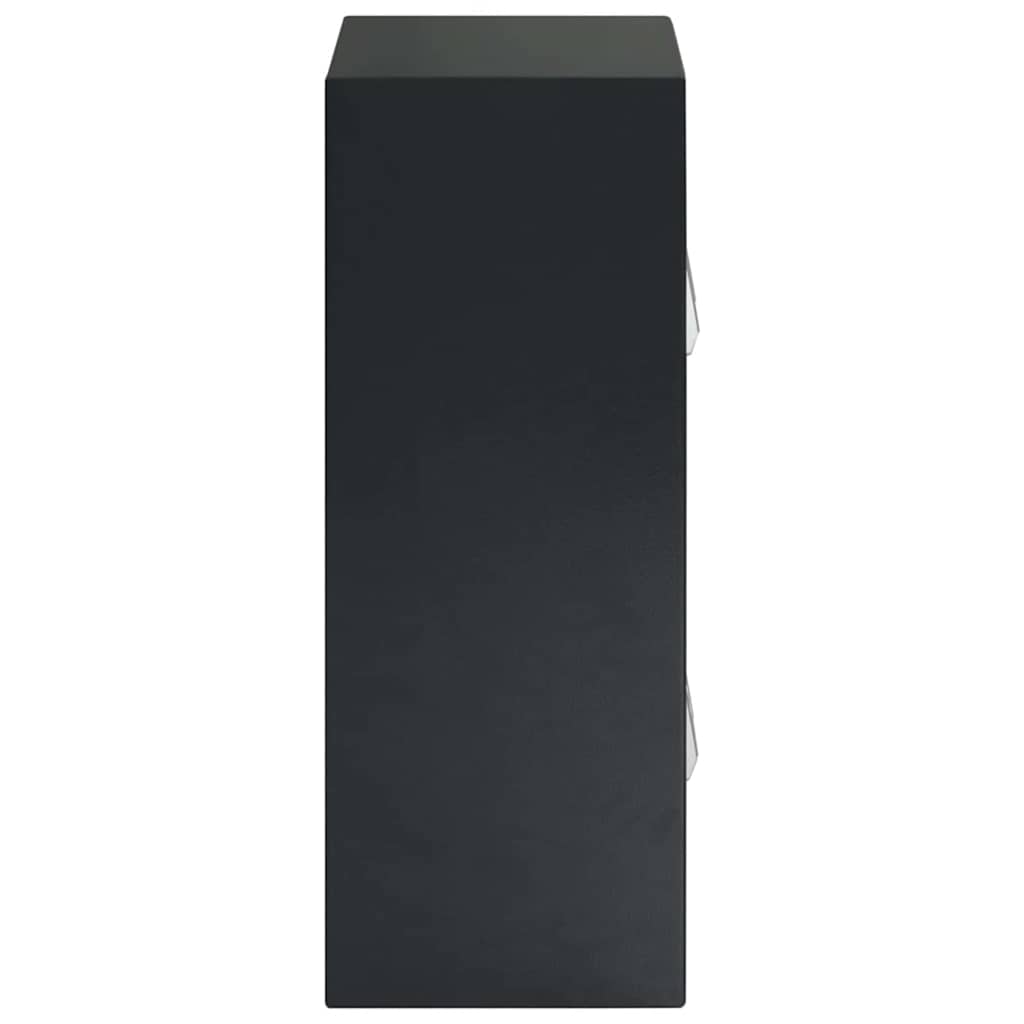 Cassetta di sicurezza digitale Grigio scuro 35 x 31 x 80 cm