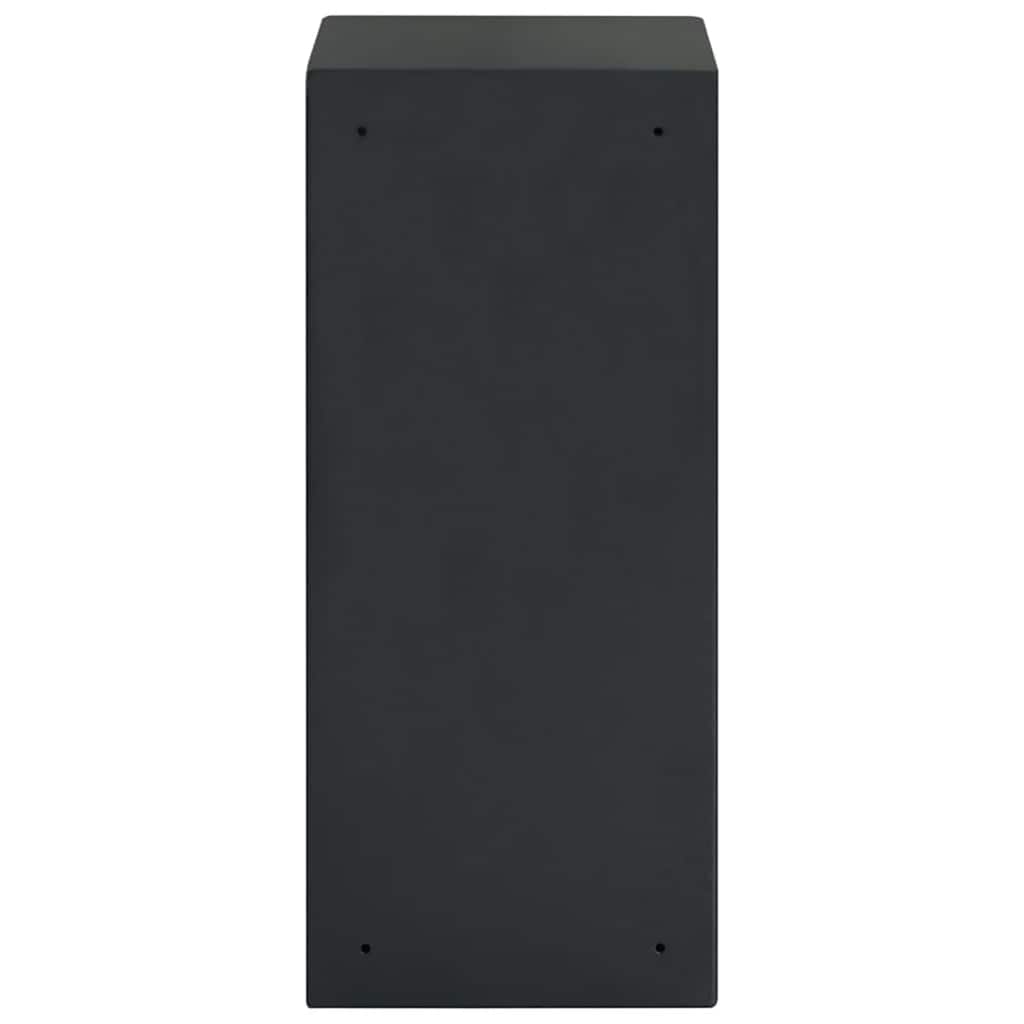 Cassetta di sicurezza digitale Grigio scuro 35 x 31 x 80 cm