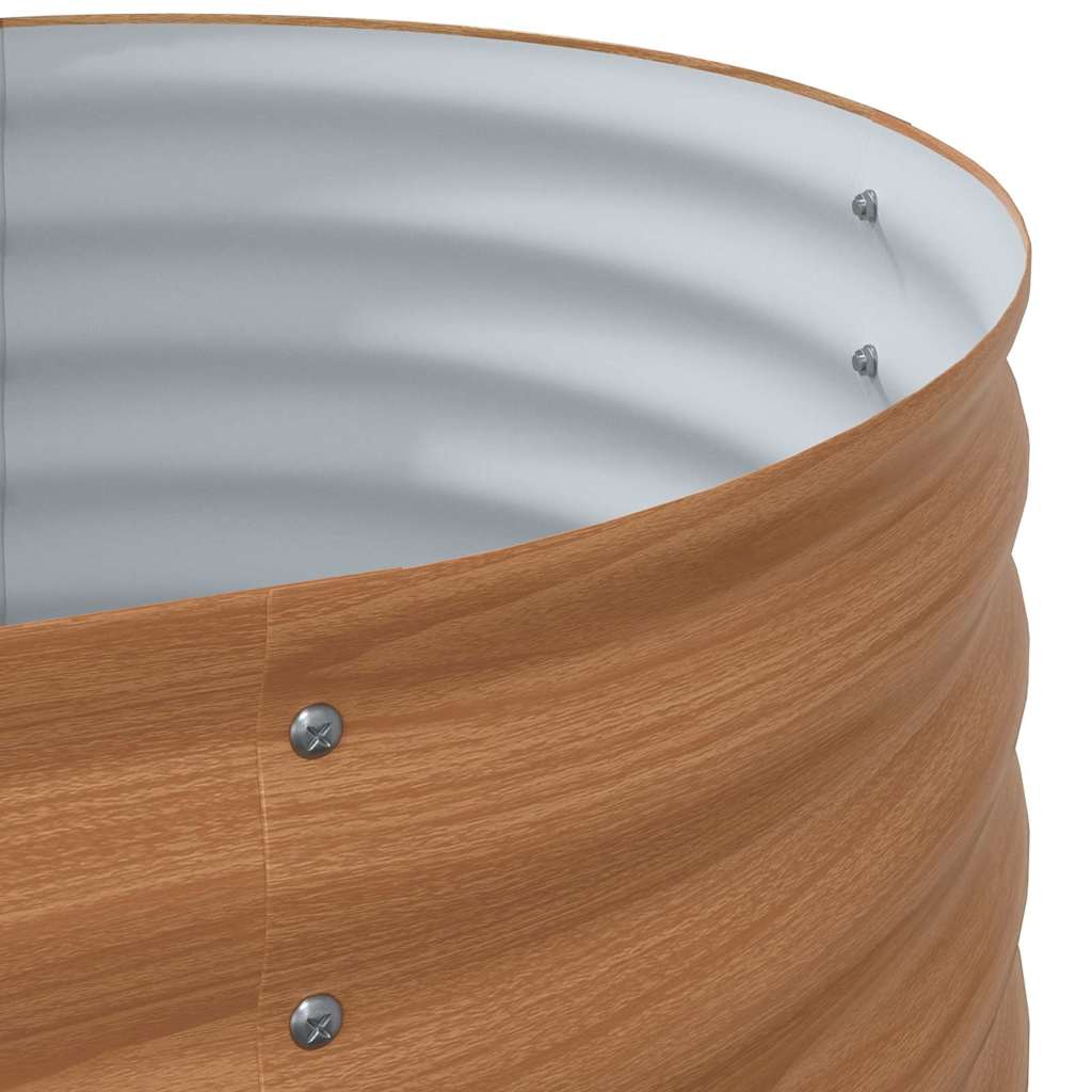 Letto Rialzato Marrone 400 x 80 x 44 cm Acciaio