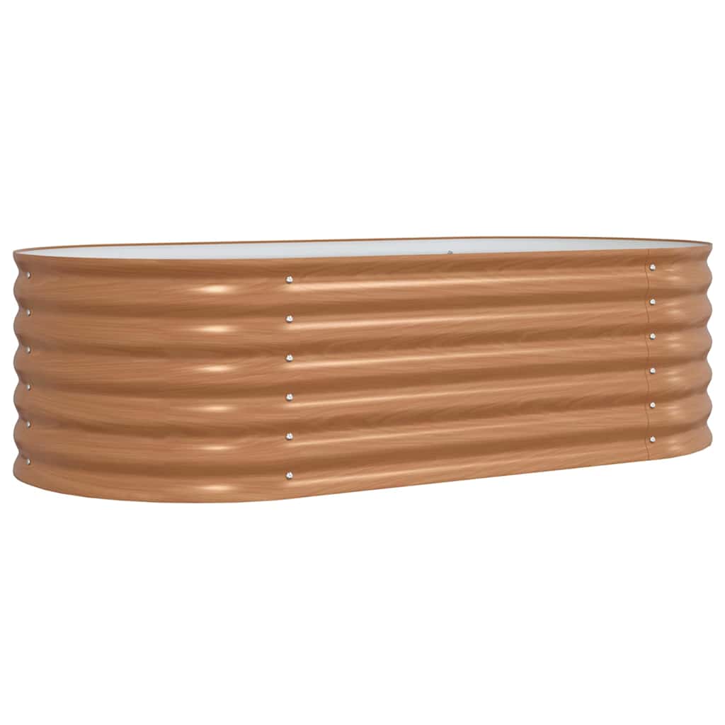 Letto Rialzato Marrone 160 x 80 x 44 cm Acciaio