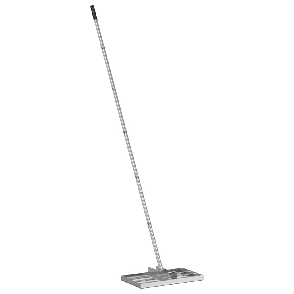 Rastrello per livellare il giardino Argento 45 x 25 x 200 cm