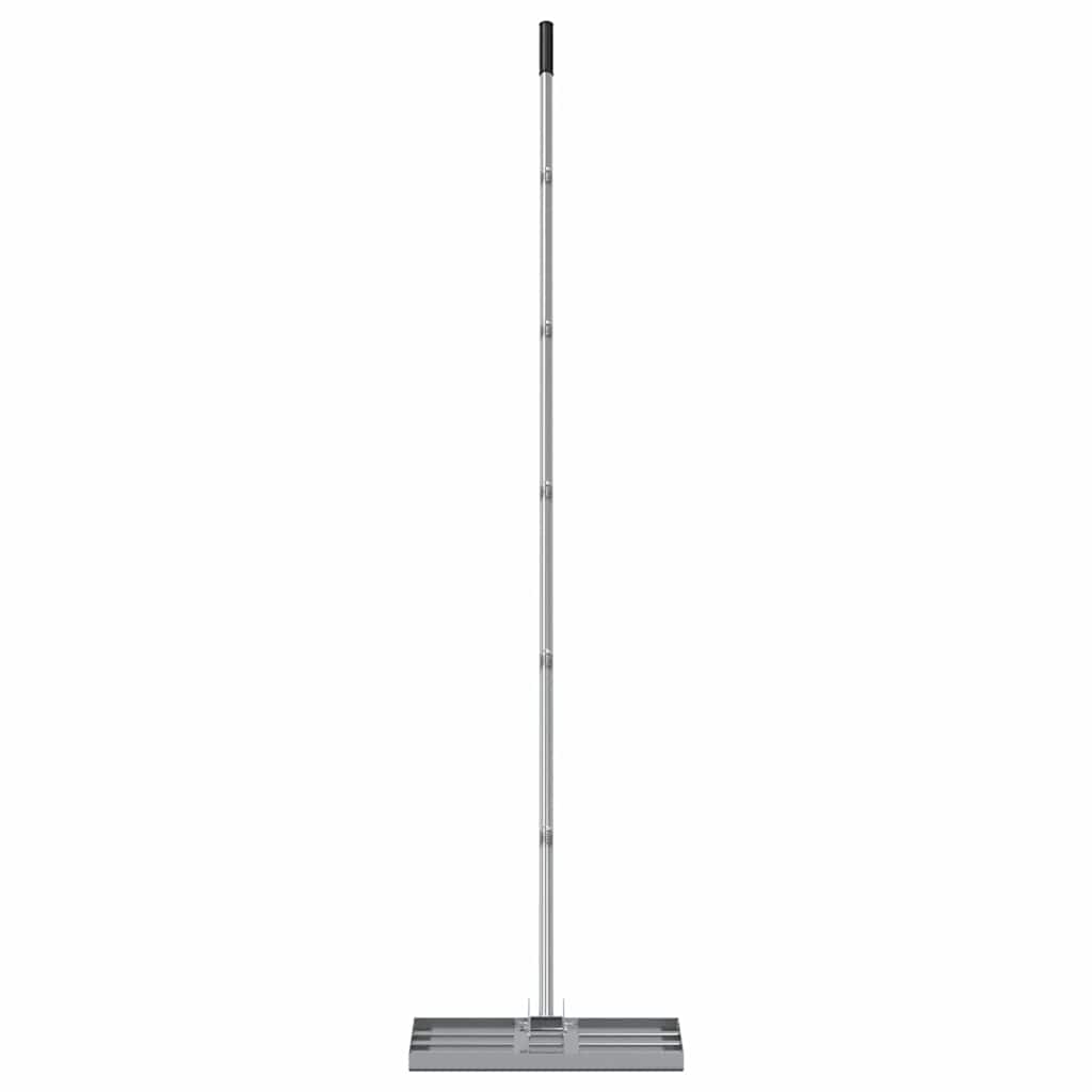 Rastrello per livellare il giardino Argento 45 x 25 x 200 cm