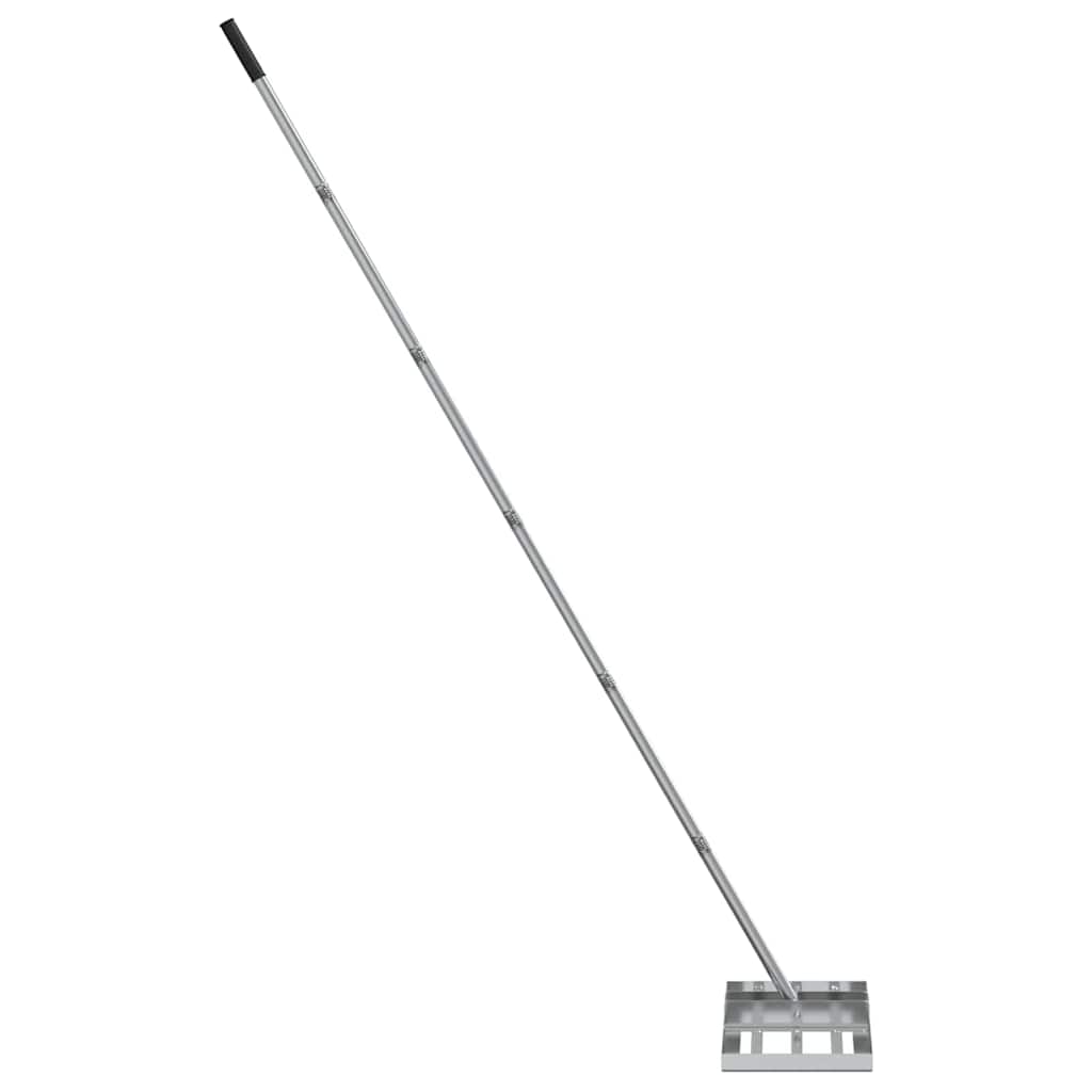Rastrello per livellare il giardino Argento 45 x 25 x 200 cm