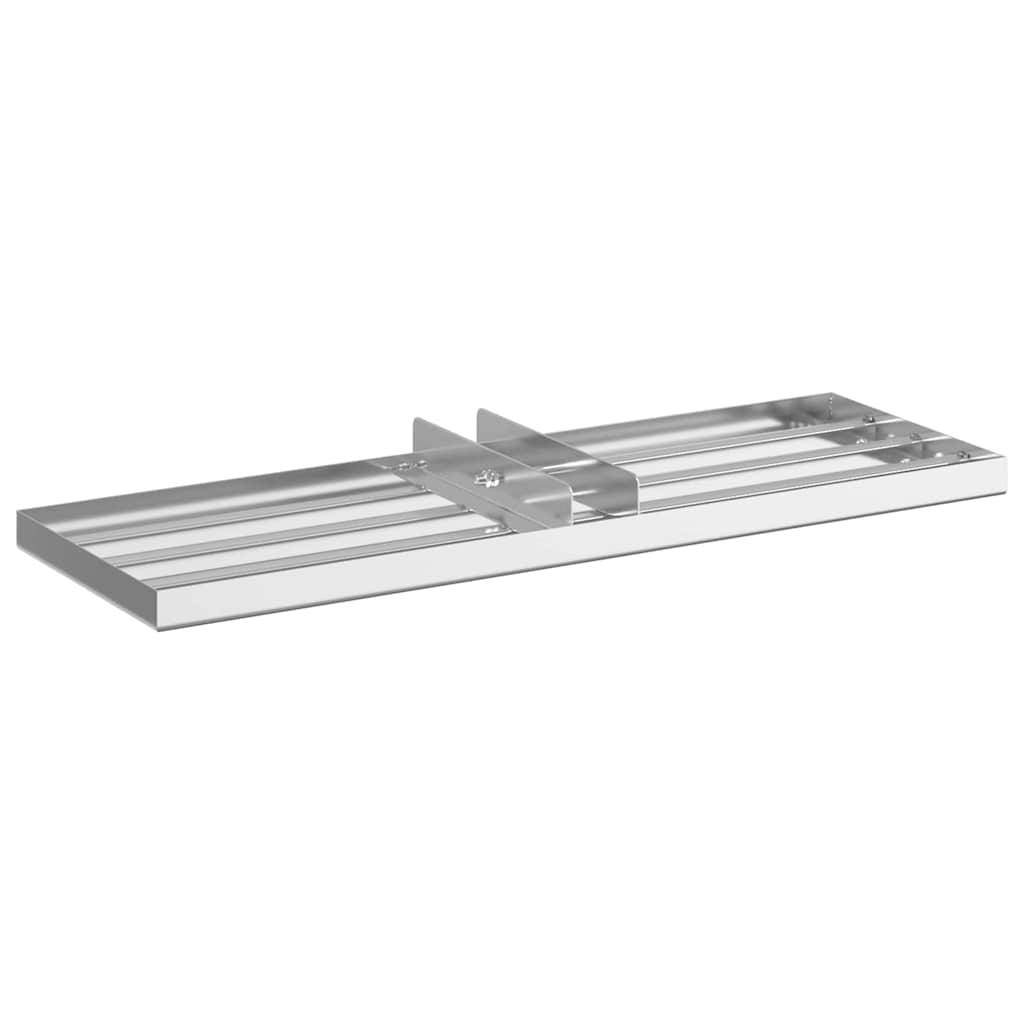 Rastrello livellatore da giardino Argento Acciaio inossidabile