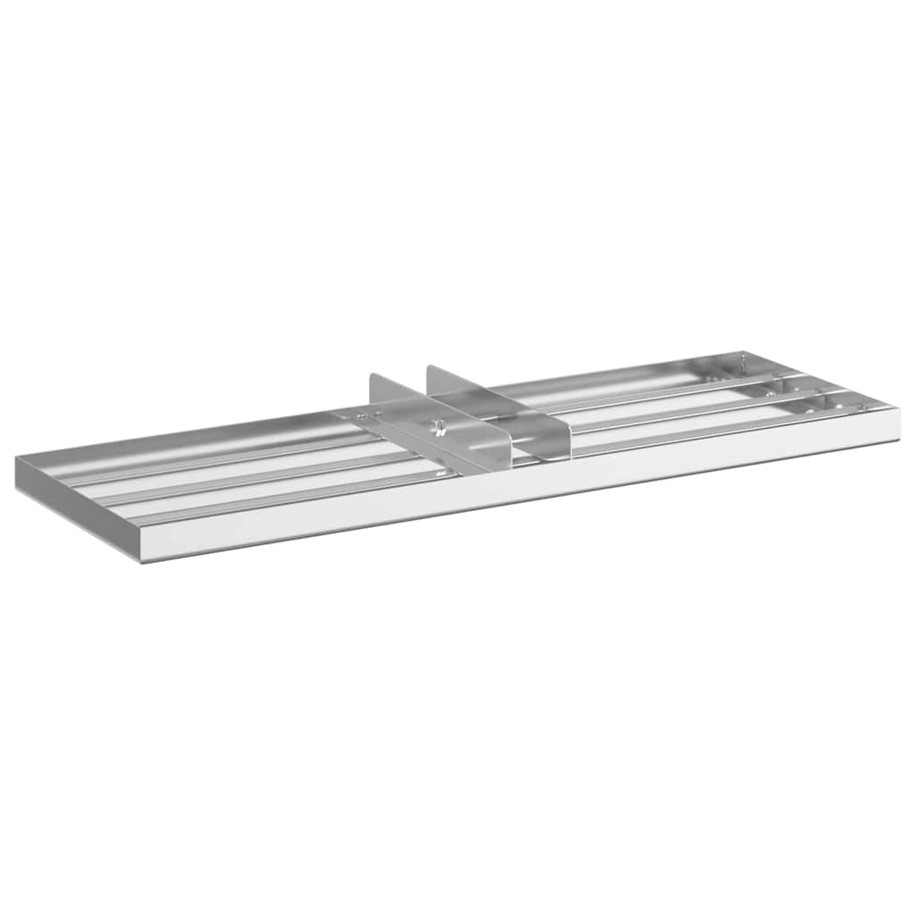 Rastrello livellatore da giardino Argento Acciaio inossidabile