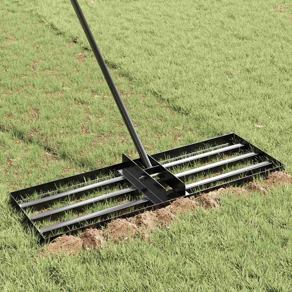 Rastrello livellatore da giardino Acciaio verniciato a polvere