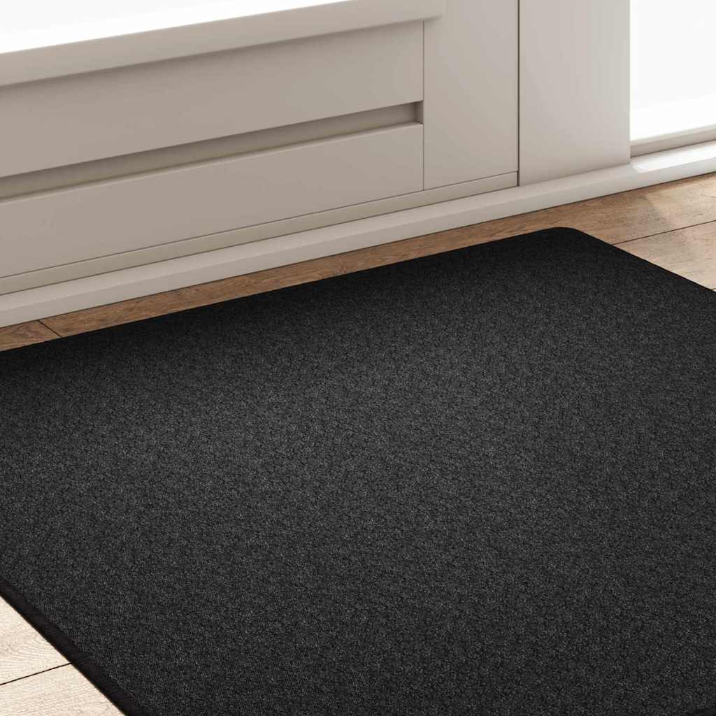 Runner in Moquette Antracite 100 x 100 cm 100% Polipropilene