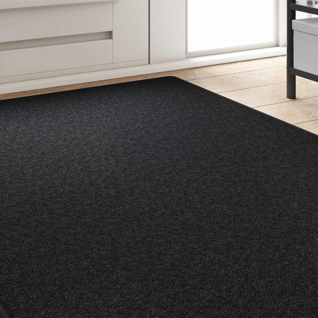 Runner in Moquette Antracite 100 x 300 cm 100% Polipropilene