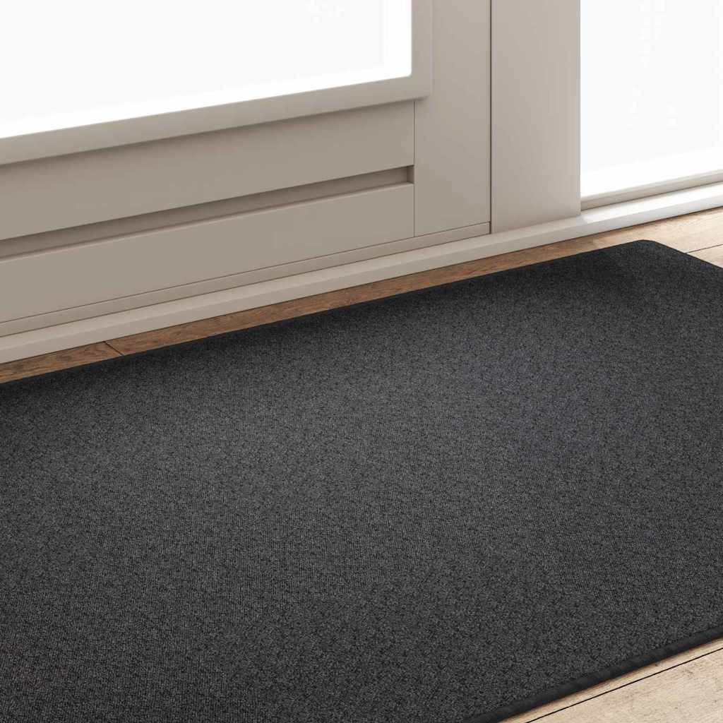 Runner in Moquette Grigio scuro 100 x 150 cm 100% Polipropilene