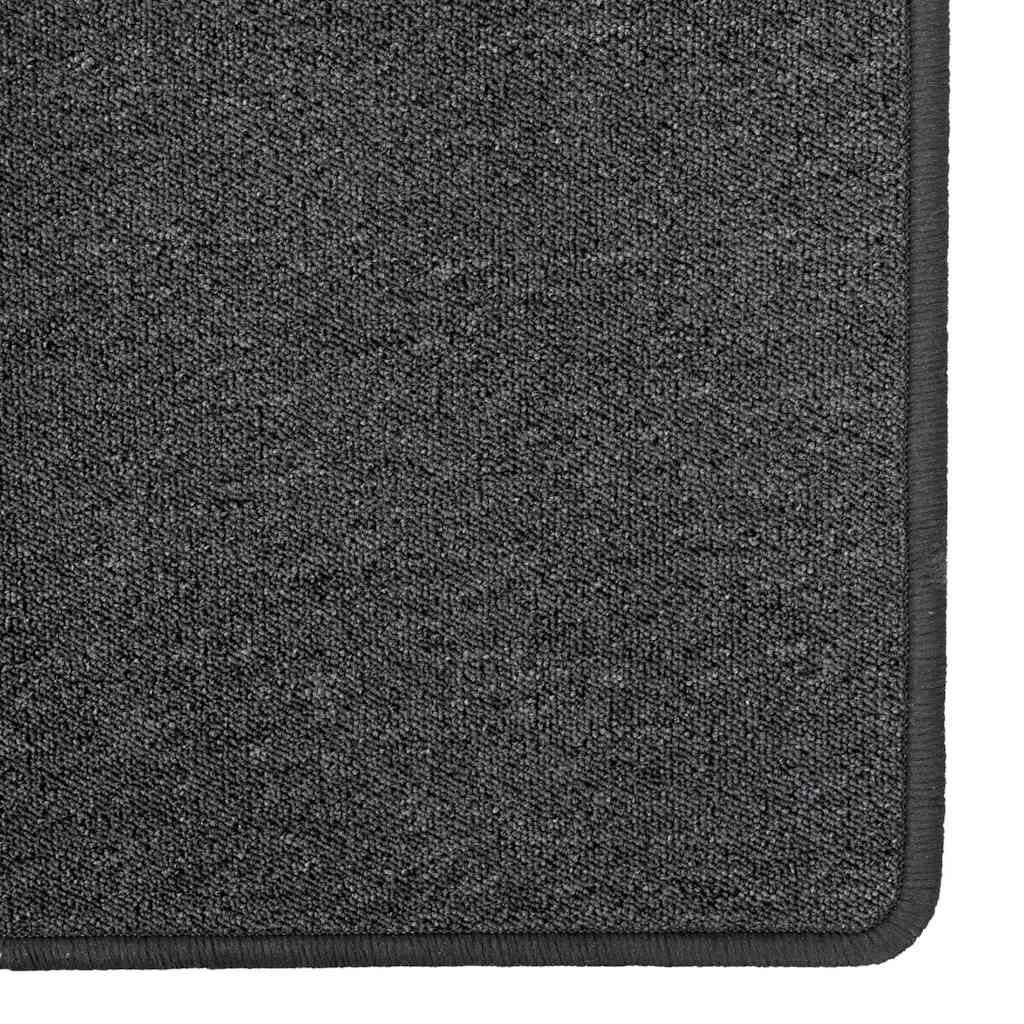 Runner in Moquette Grigio scuro 100 x 150 cm 100% Polipropilene