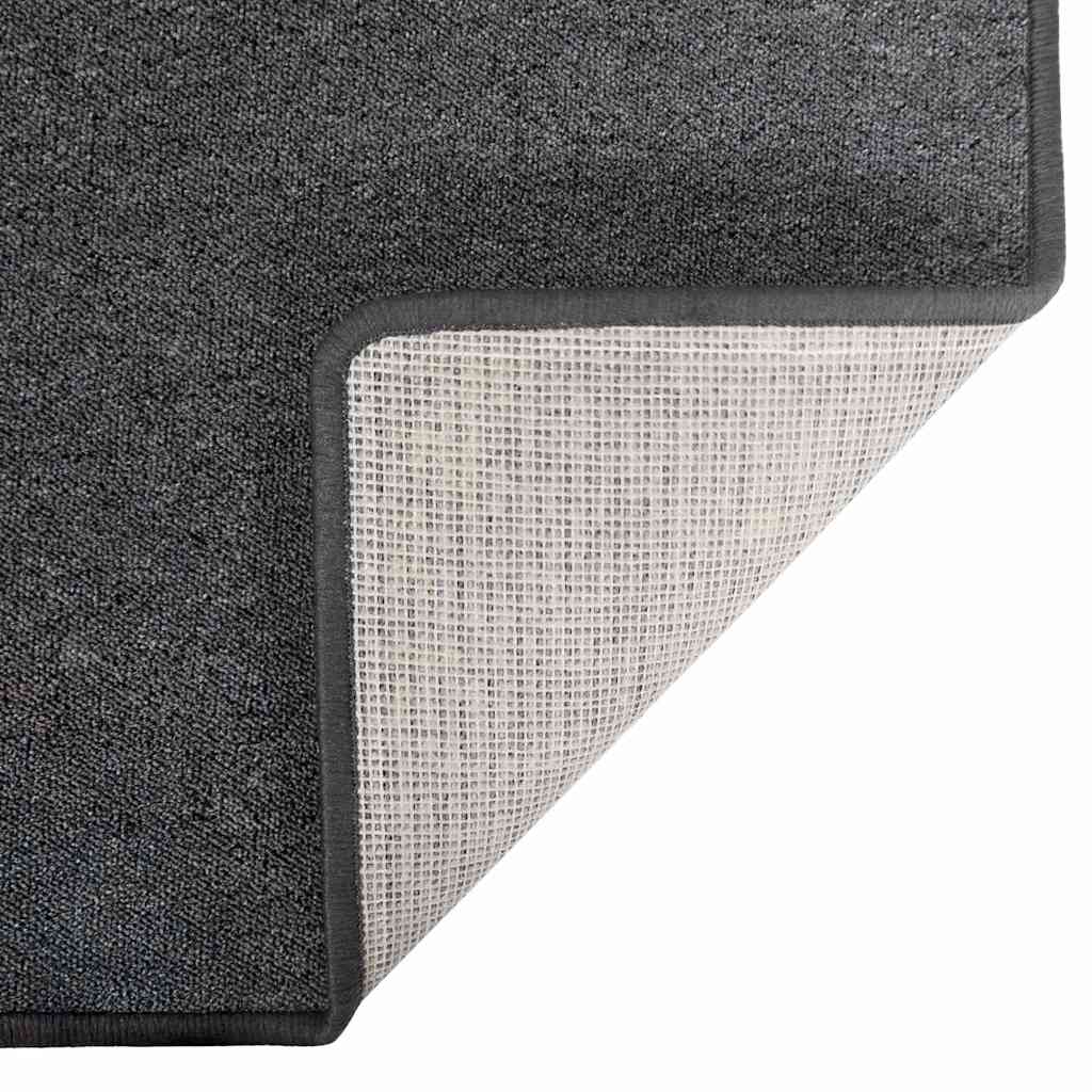 Runner in Moquette Grigio scuro 100 x 300 cm 100% Polipropilene