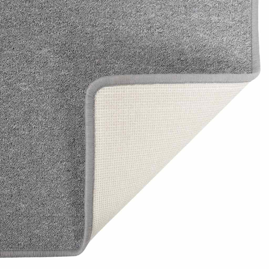 Runner in Moquette Grigio chiaro 80 x 500 cm 100% Polipropilene