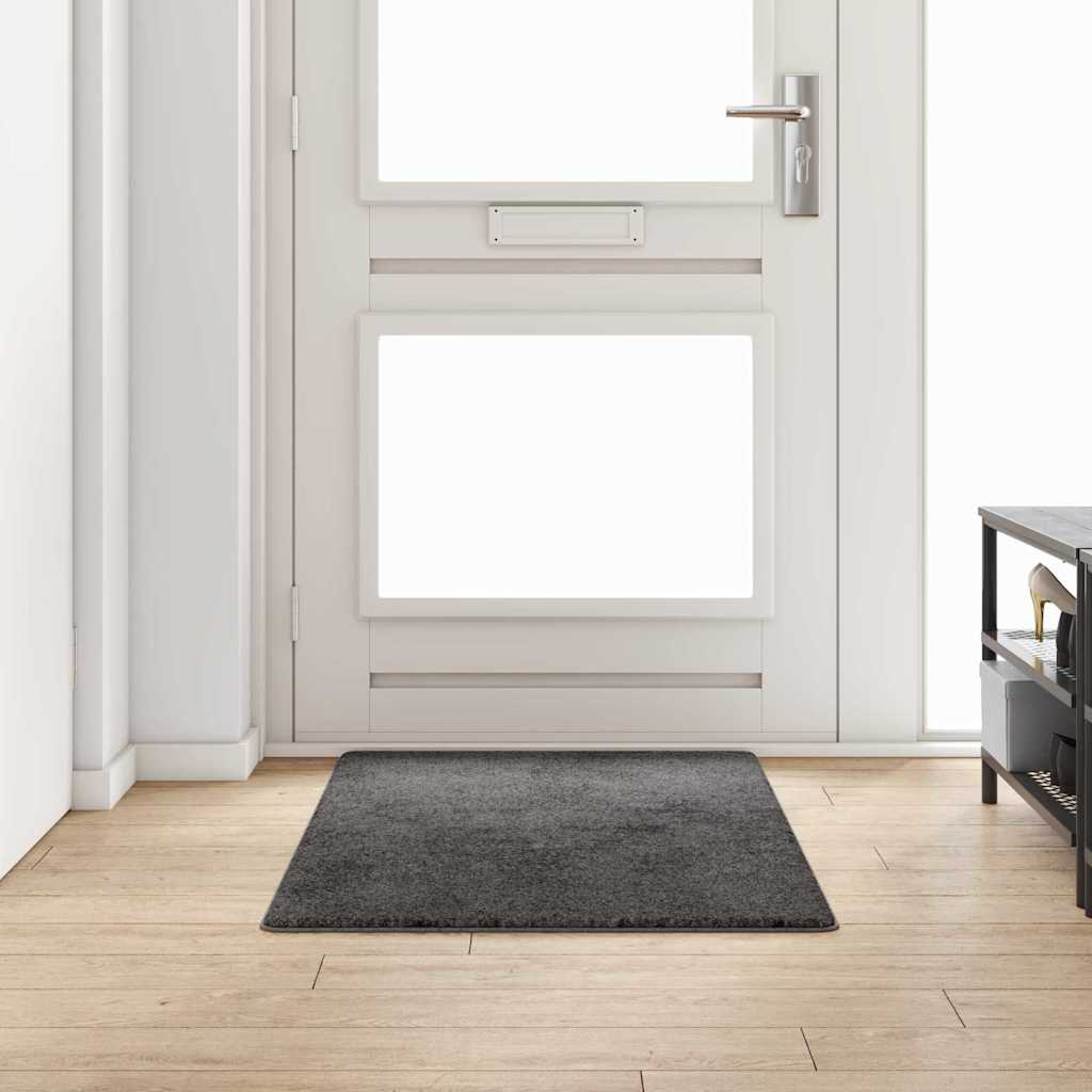 Runner in Moquette Grigio 80 x 150 cm 100% Polipropilene Tuft