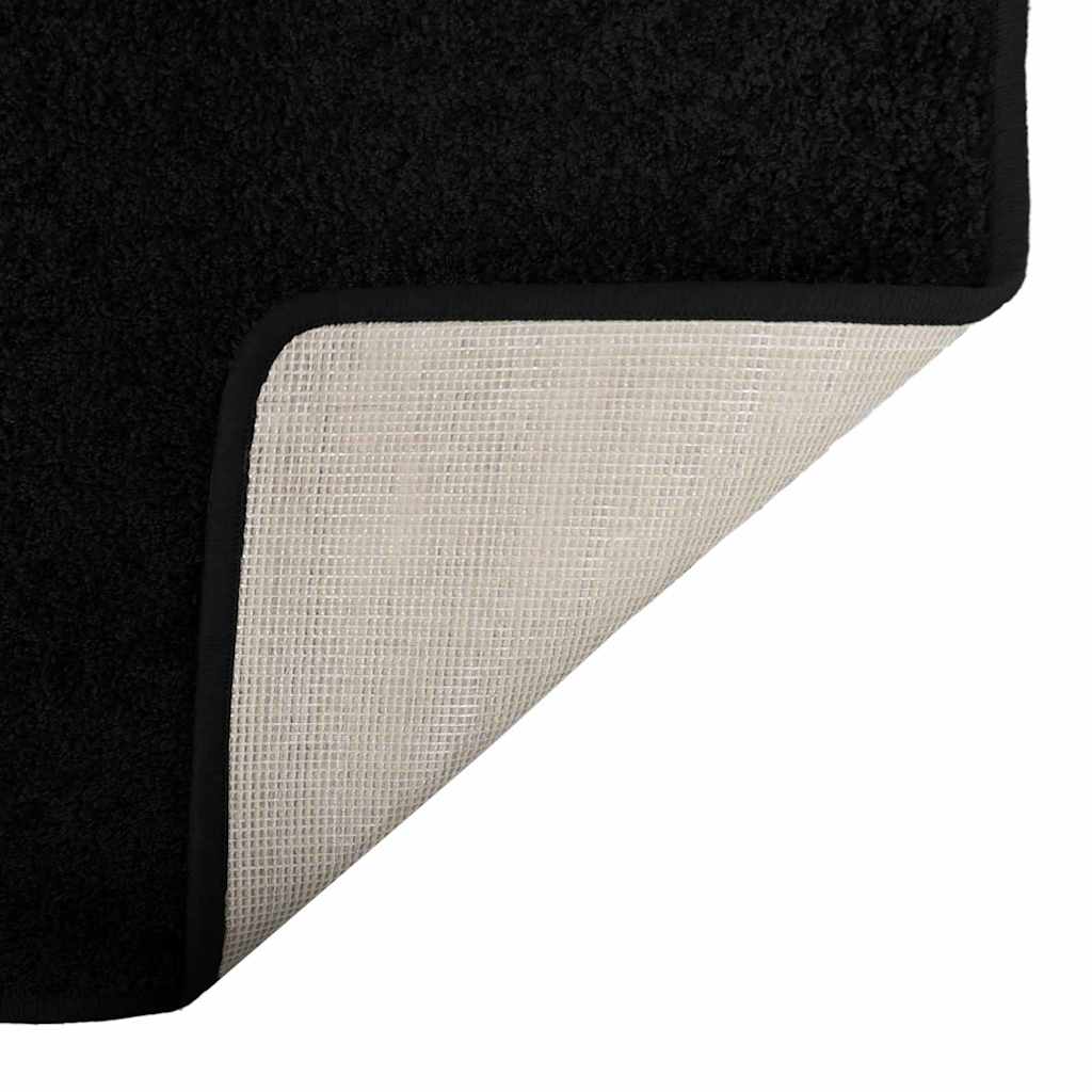 Runner in Moquette Nero 80 x 150 cm 100% Polipropilene Tuft