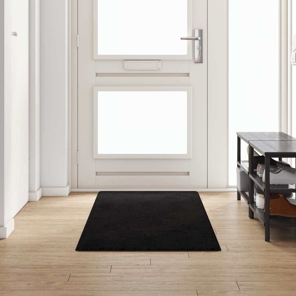 Runner in Moquette Nero 80 x 250 cm 100% Polipropilene Tuft