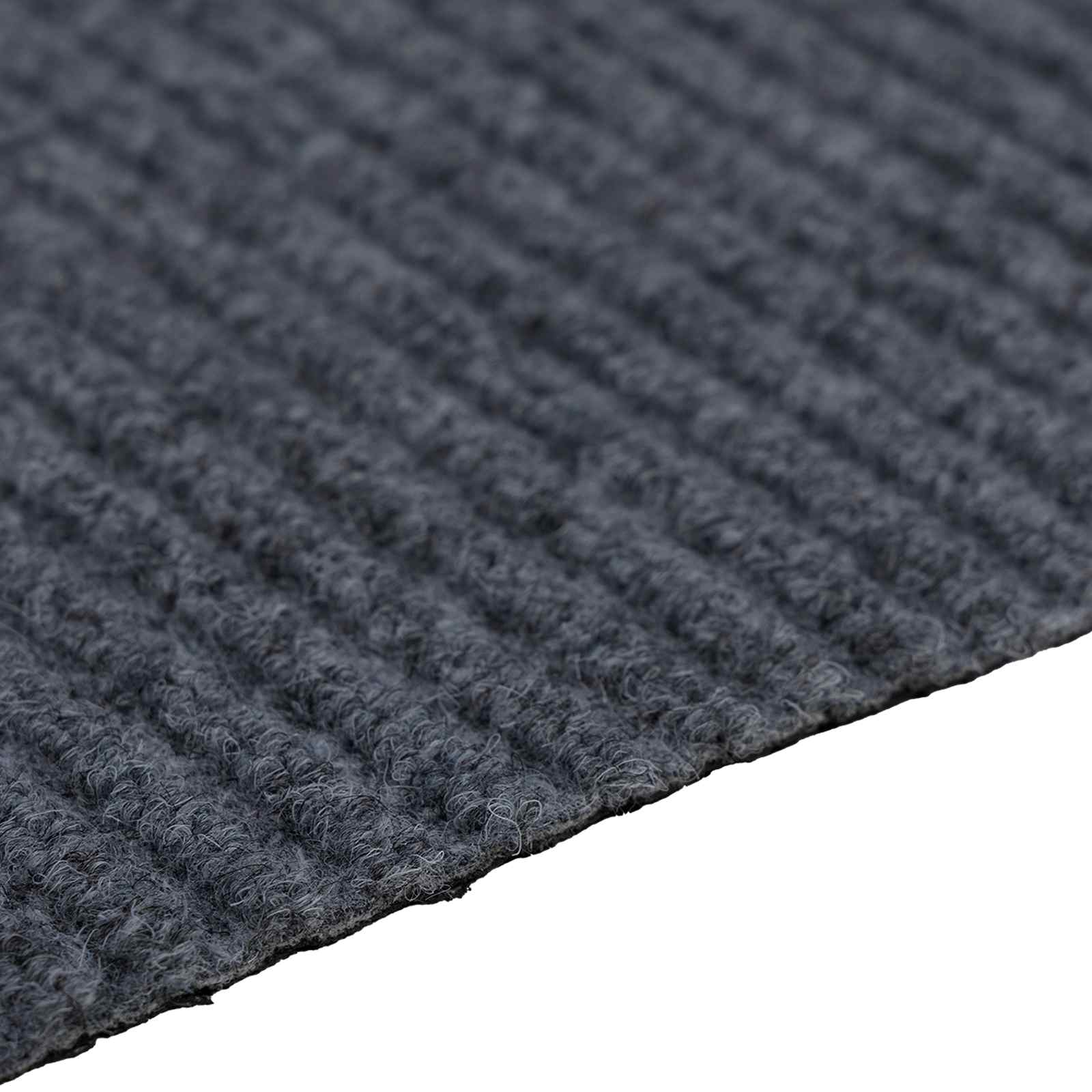 Runner in Moquette Grigio 80 x 300 cm Tessuto