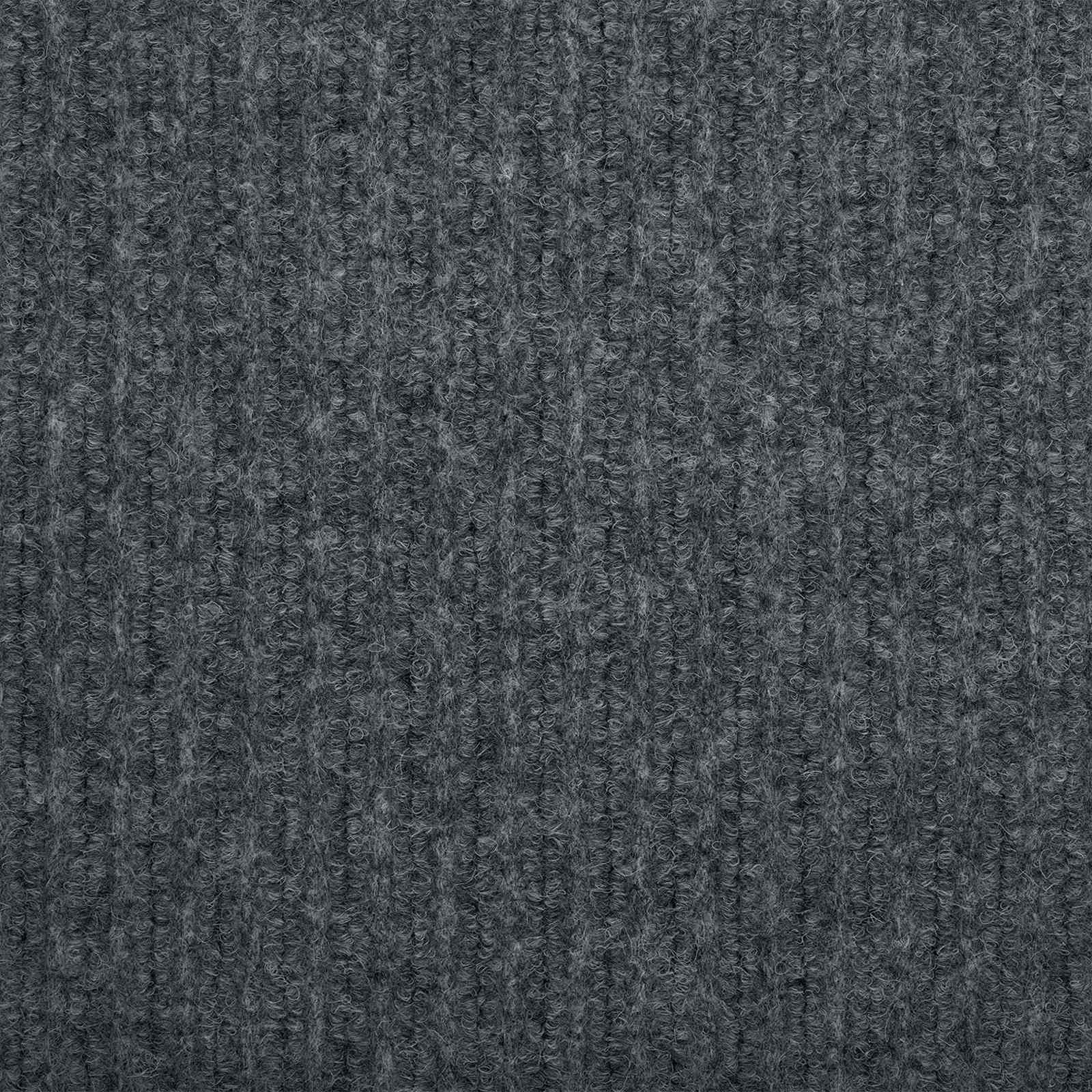 Runner in Moquette Grigio 80 x 300 cm Tessuto