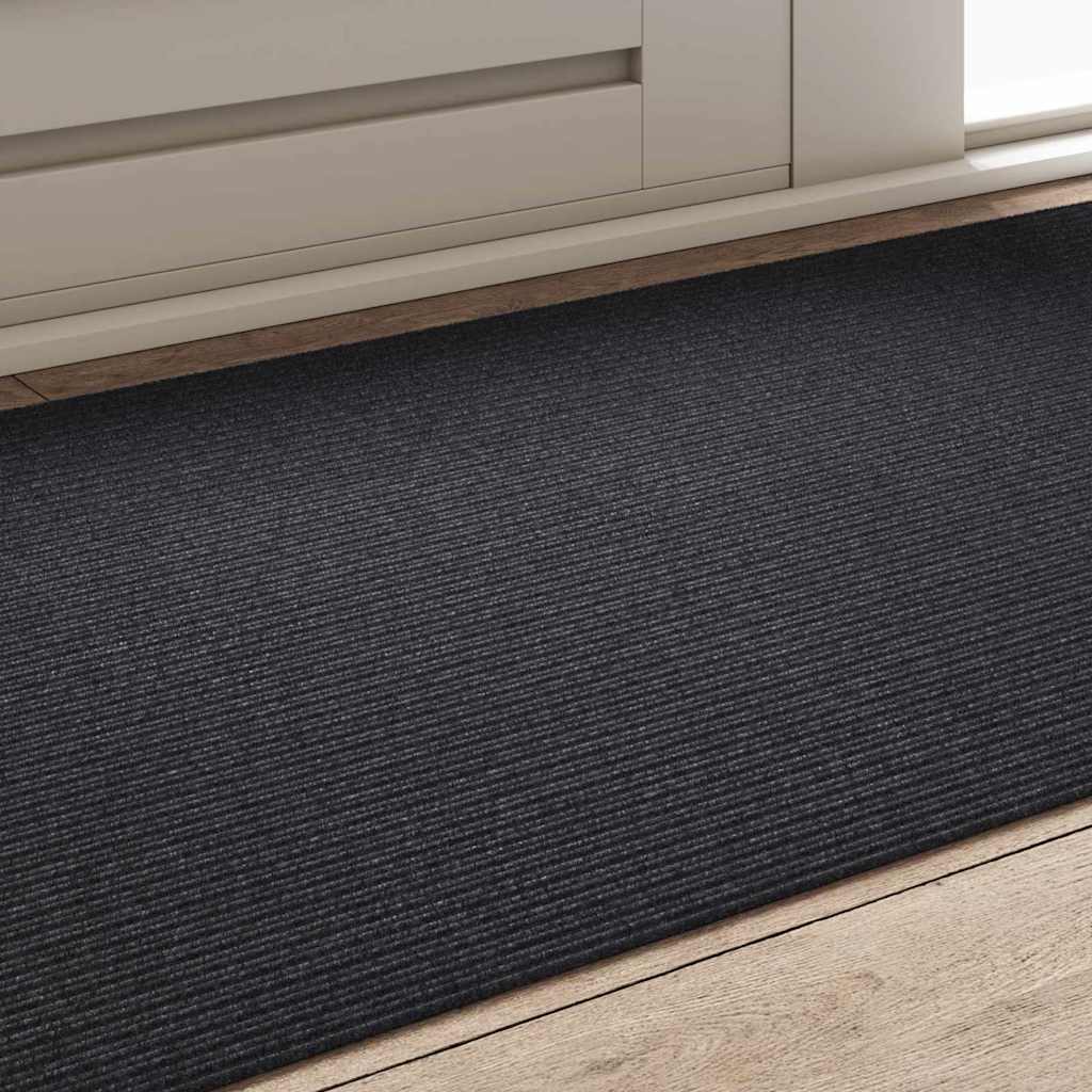Runner in Moquette Antracite 80 x 150 cm Tessuto
