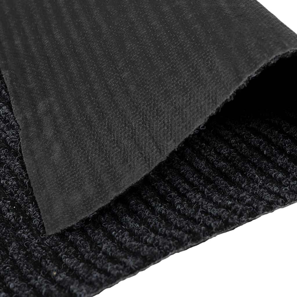 Runner in Moquette Antracite 80 x 200 cm Tessuto
