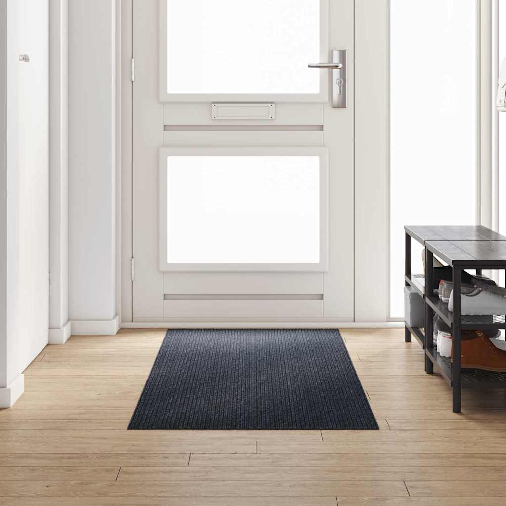 Runner in Moquette Antracite 80 x 250 cm Tessuto