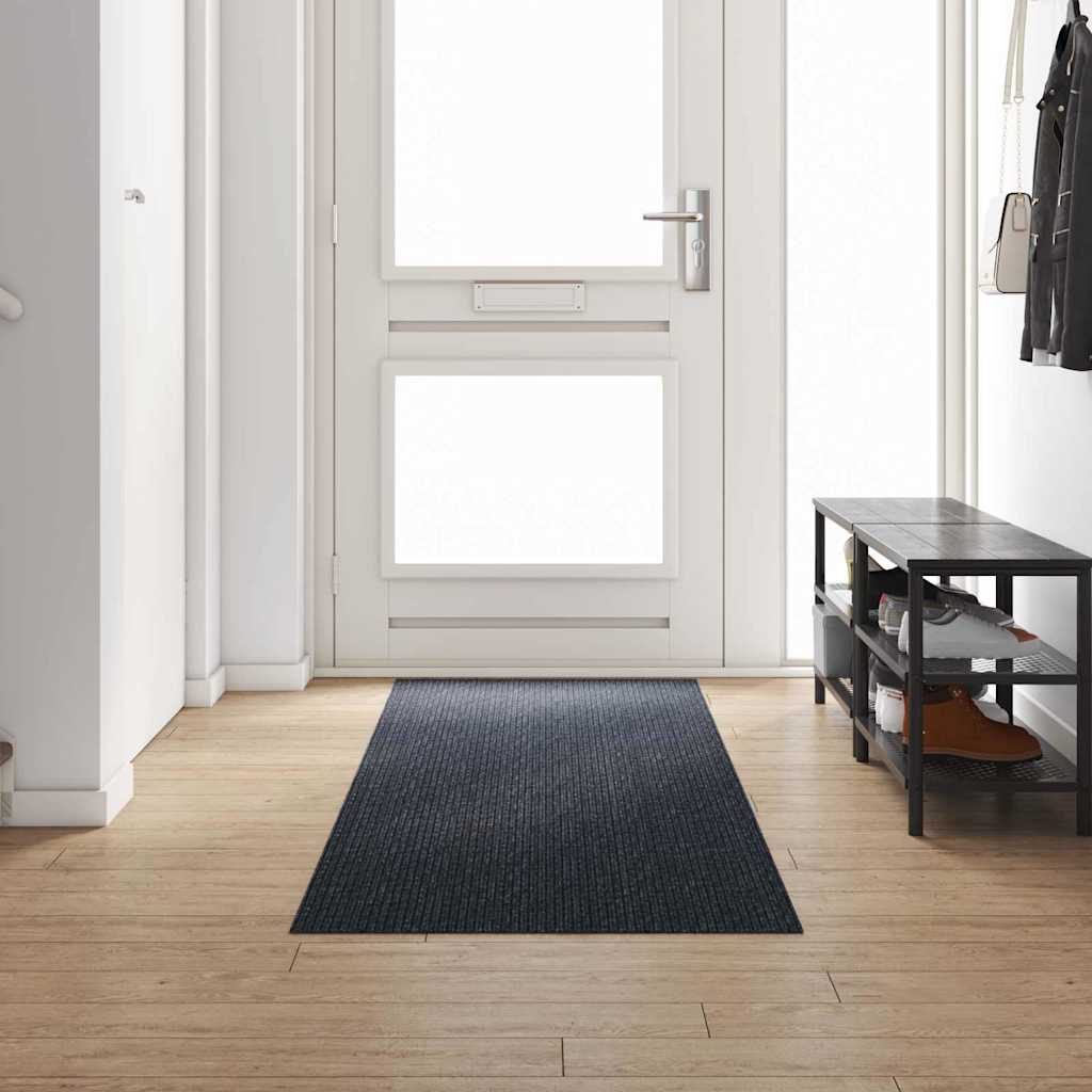 Runner in Moquette Antracite 80 x 300 cm Tessuto