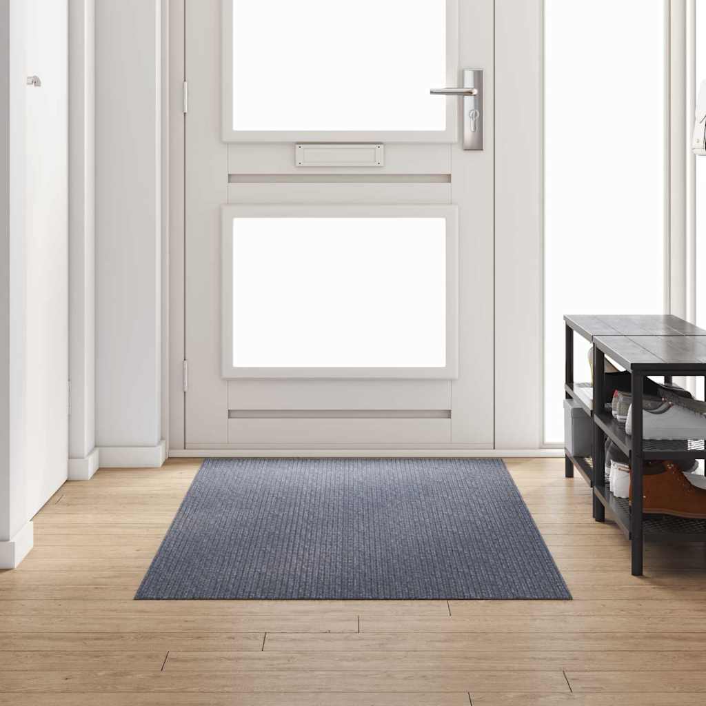 Runner in Moquette Grigio chiaro 100 x 250 cm Tessuto