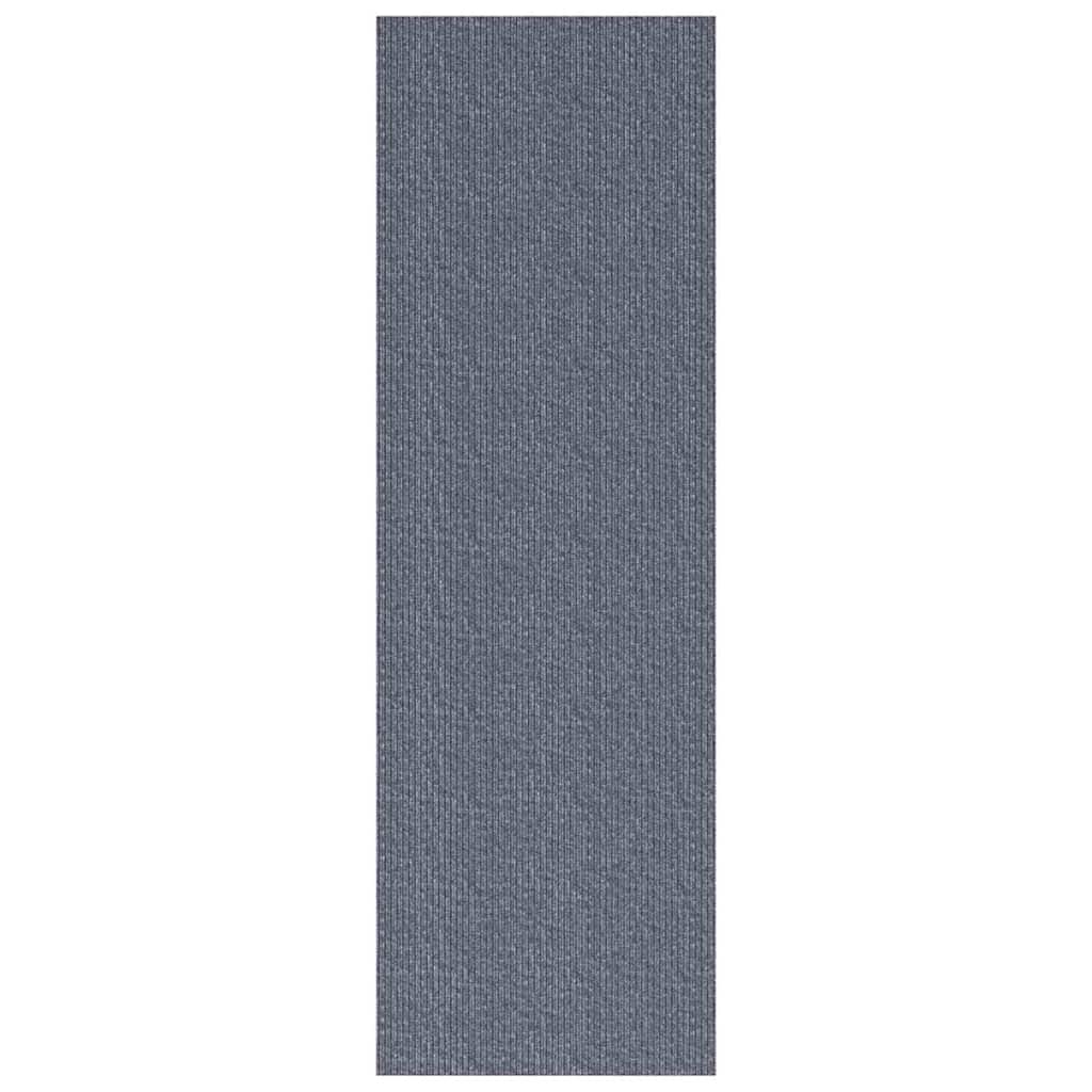 Runner in Moquette Grigio chiaro 100 x 300 cm Tessuto