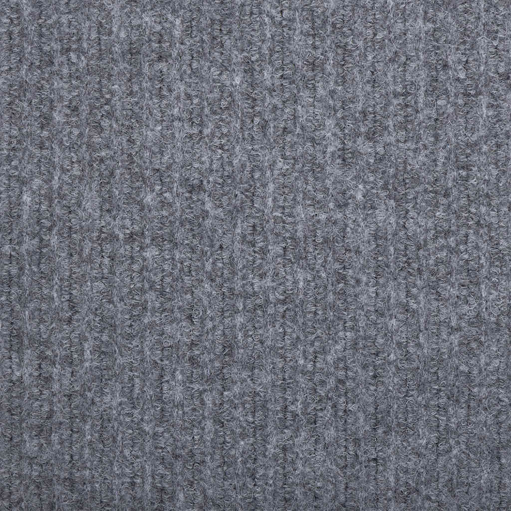 Runner in Moquette Grigio chiaro 100 x 300 cm Tessuto