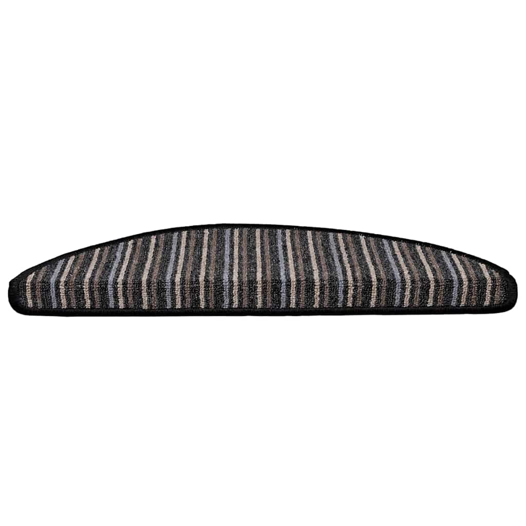 Tappetini per scale autoadesivi 15 pz 56 x 17 x 3 cm Non-Slip