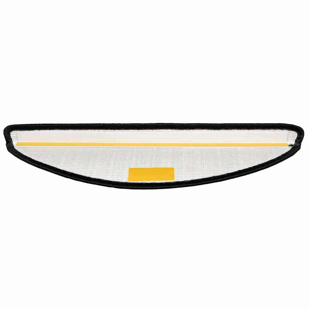 Tappetini per scale autoadesivi 15 pz 56 x 17 x 3 cm Non-Slip