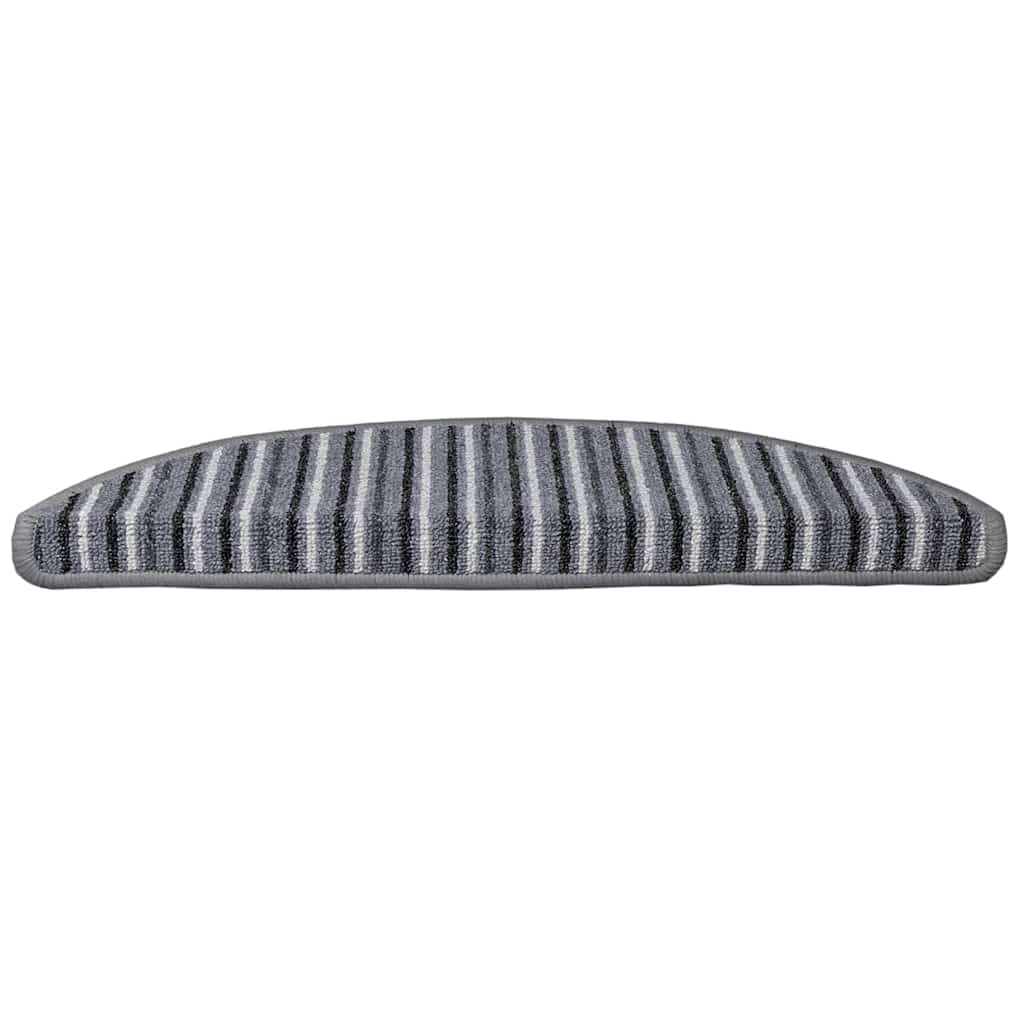 Tappetini per scale autoadesivi 15 pz 56 x 17 x 3 cm Non-Slip