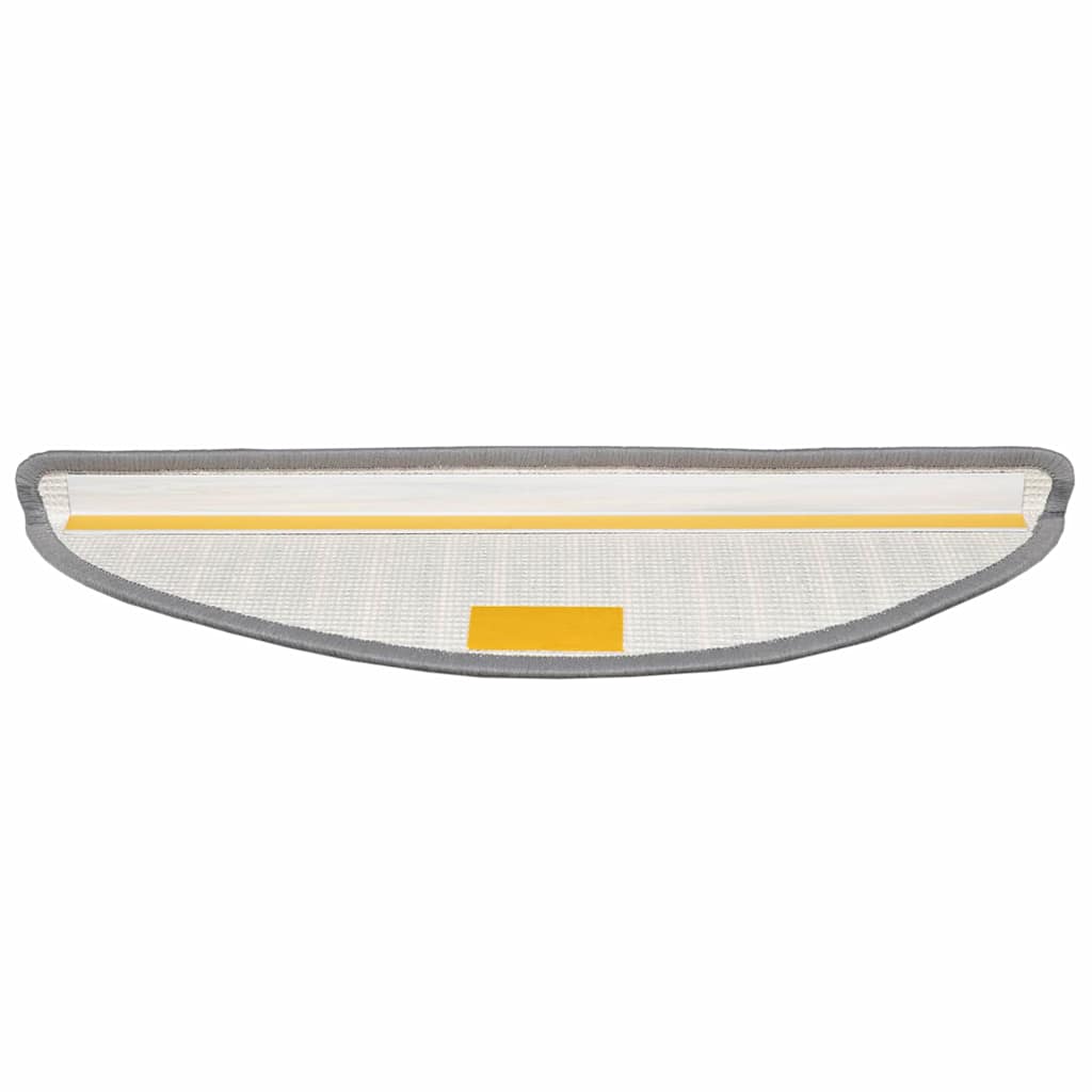 Tappetini per scale autoadesivi 15 pz 56 x 17 x 3 cm Non-Slip