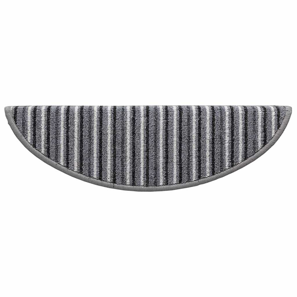 Tappetini per scale autoadesivi 15 pz 56 x 17 x 3 cm Non-Slip