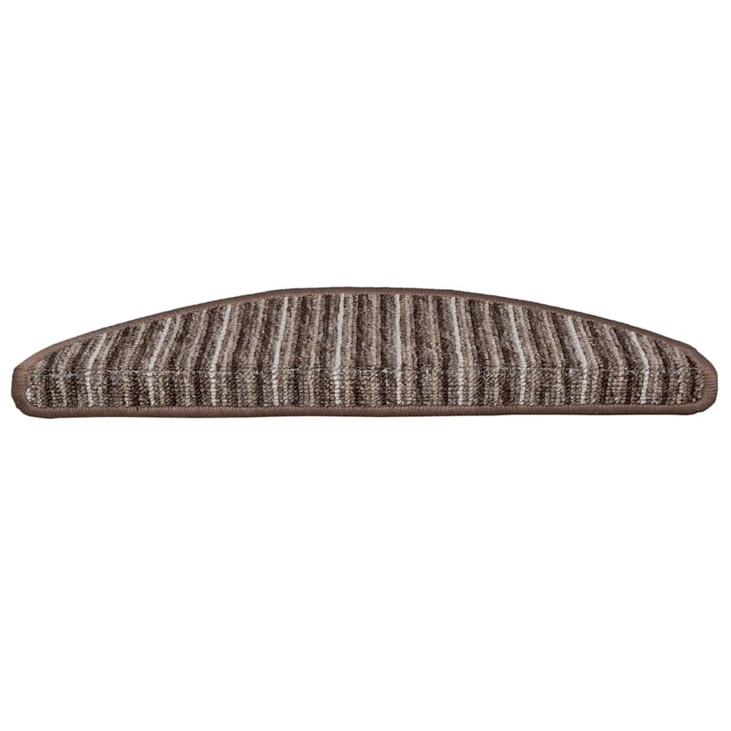 Tappetini per scale autoadesivi 15 pz 56 x 17 x 3 cm Non-Slip
