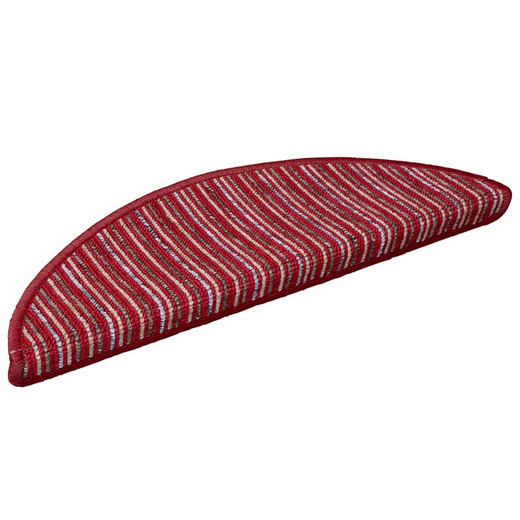 Tappetini per scale autoadesivi 15 pz 56 x 17 x 3 cm Non-Slip