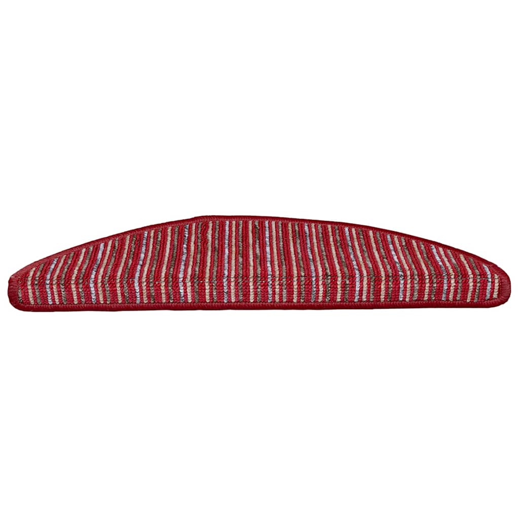 Tappetini per scale autoadesivi 15 pz 56 x 17 x 3 cm Non-Slip