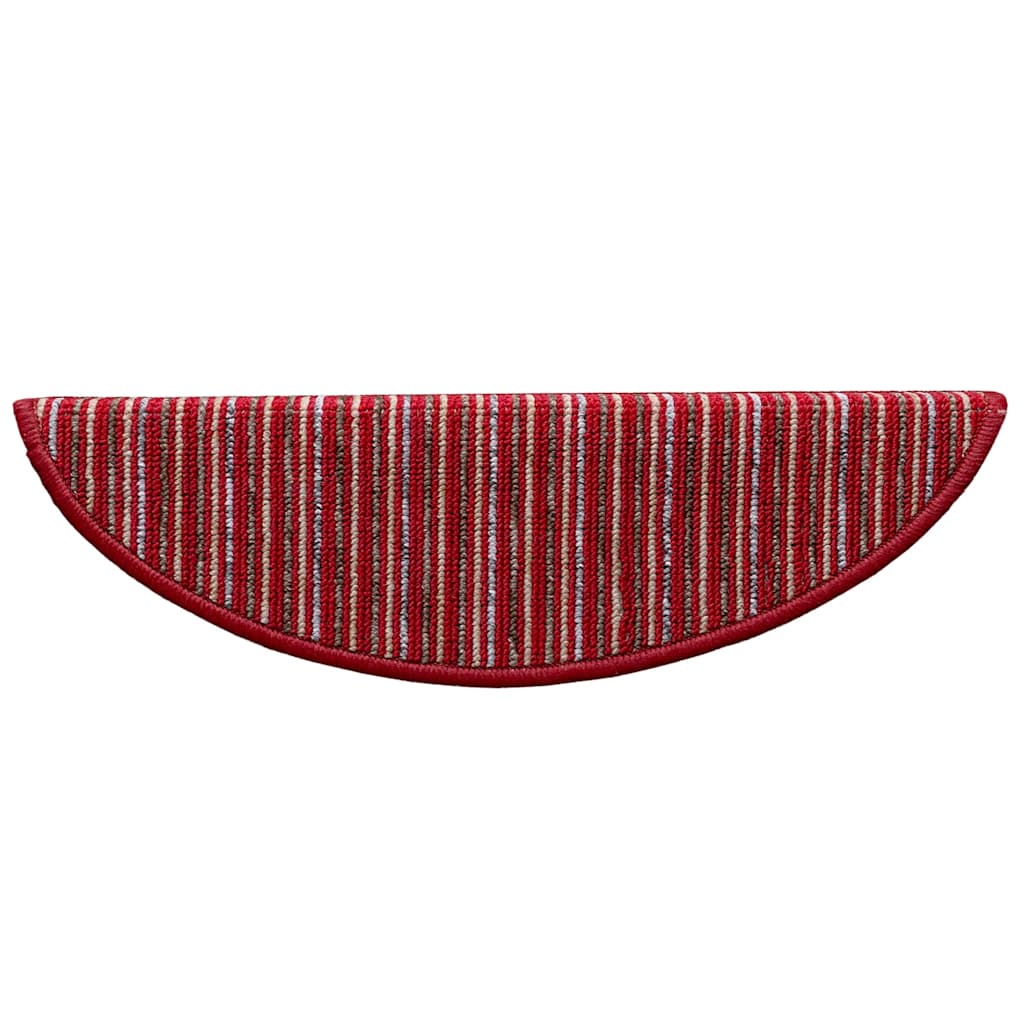 Tappetini per scale autoadesivi 15 pz 56 x 17 x 3 cm Non-Slip