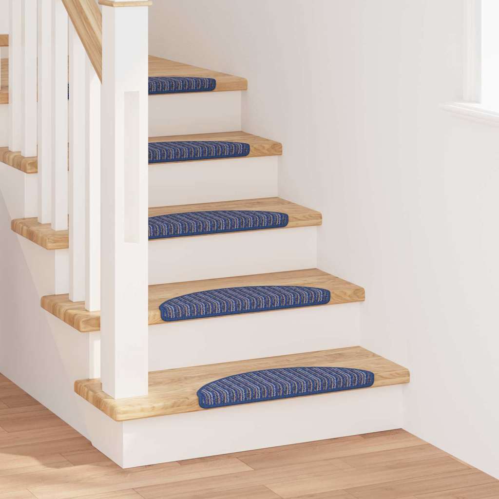 Tappetini per scale autoadesivi 15 pz 56 x 17 x 3 cm Non-Slip